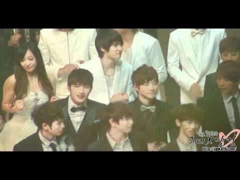 101230 kbs 가요대축제 오프닝 Junsu .avi