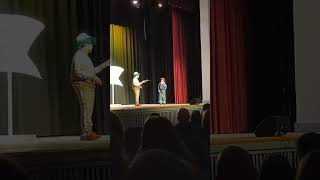 Matilda Jr. production from Chelmsford's Drama Club Mechanic scene Eva