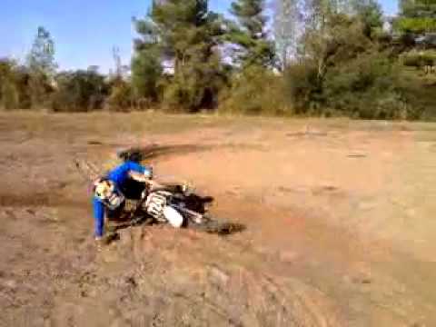 Pit bike turn track #724