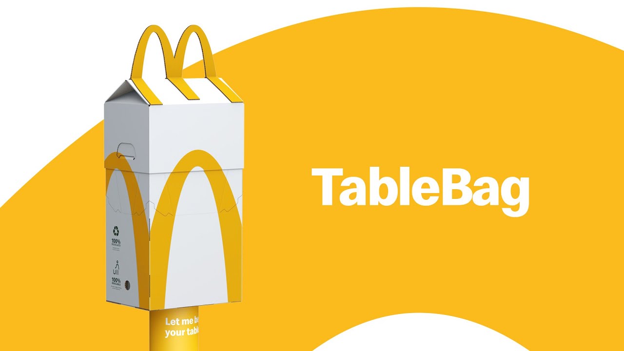TableBag. Il packaging che crea un tavolo, dove un tavolo non c'Ã¨. - YouTube