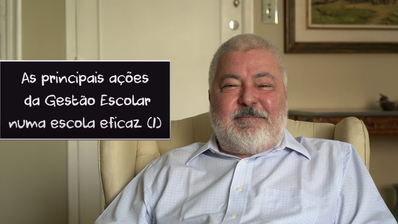 As principais ações da Gestão Escolar numa Escola eficaz - Parte 01