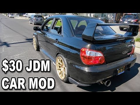 The LAZIEST Car Mod EVER! 2004 Subaru WRX STI