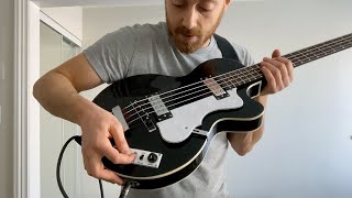 Video thumbnail for Hofner Ignition Club Bass BLACK...it's awesome! by Johnny Fiacconi