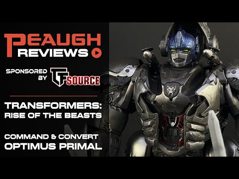Video Review: Transformers Rise of the Beasts - Command and Convert Animatronic OPTIMUS PRIMAL
