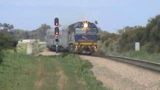 preview picture of video 'Australian passenger trains ; IndianPacific'