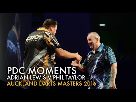 PDC MOMENTS | Adrian Lewis v Phil Taylor - EPIC MATCH - Auckland Darts Masters