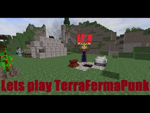 Minecraft: let's play TerraFirmaPunk 2.0 Episode:8 COPPER! :/