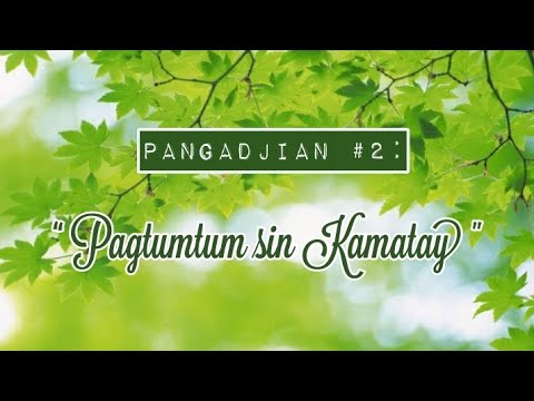PANGADJIAN NO.2 : PAGTUMTUM SIN KAMATAY ❣️