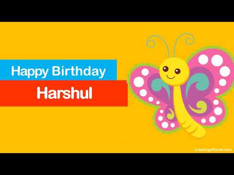 Happy Birthday to Harshul