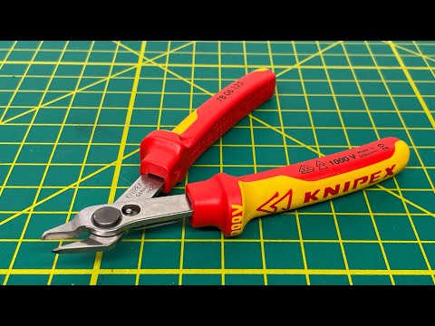 Kirpimo replės KNIPEX Super Knips VDE 7806125 video