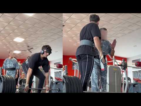 He Got Mad at a Deadlift in the Gym