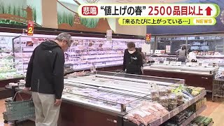 プロに聞く節約術！「過剰にストックする方が無駄な消費を増やしてしまう」　“値上げの春”2500品目以上を予定　消費者は嘆息「来るたびに上がっている」