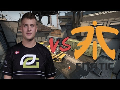 CSGO: POV OpTic k0nfig vs fnatic (29/13) train @ DH Masters Stockholm 2018