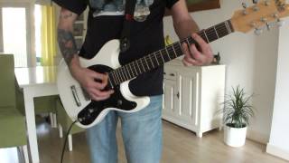 RAMONES - It's A Long Way Back (guitar cover remake)