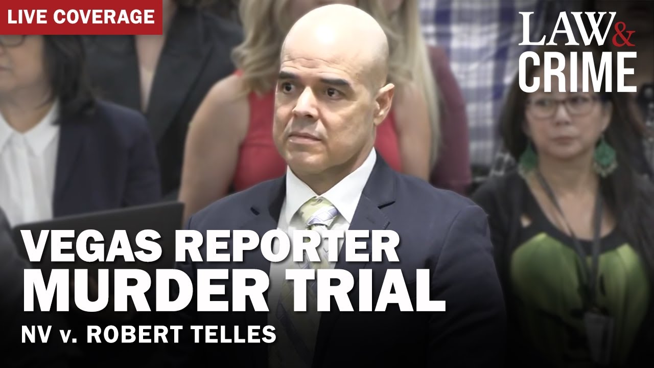 LIVE: Vegas Reporter Murder Trial — NV v. Robert Telles — Day 9
