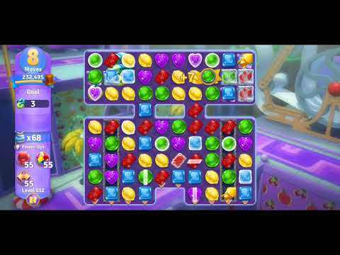 Willy Wonka's World of Candy Level 612 Complete - No Hacks (Android/IOS)