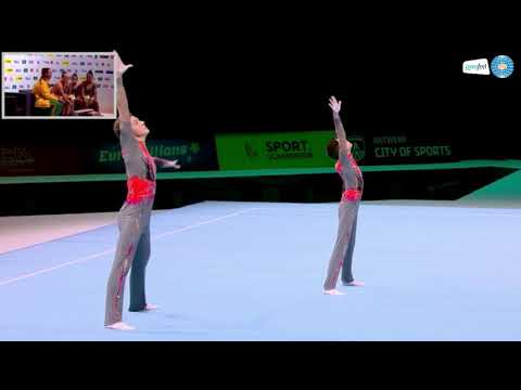 World Age Group Acrobatic Championships 2018 - GREAT BRITAIN 12-18 MP Balance