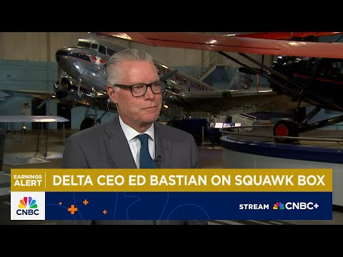 Delta Air Lines CEO Ed Bastian: Q3 results represent about 60% of overall industry profits
