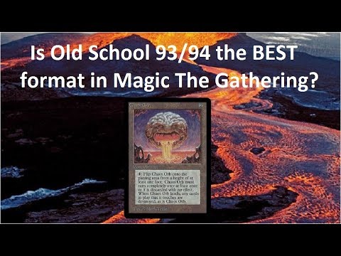 Is Old School 93/94 the BEST format in Magic the Gathering?