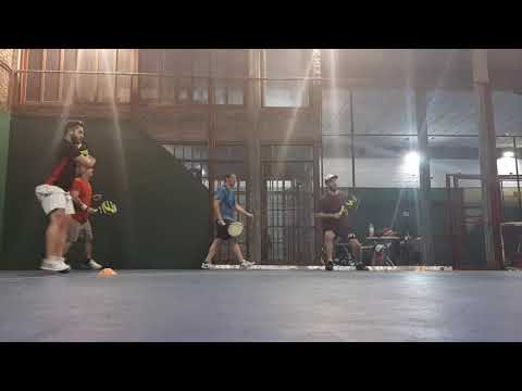 R.P ejercicios de reacción 3 en padel.