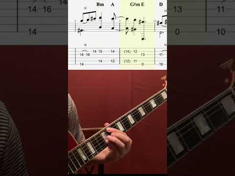 2 note harmony played forwards and backwards #guitarlesson #harmony #guitartutorials #guitar