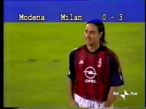 2002-03 (2a - 14-09-2002) Modena-Milan 0-3 [F.Inzaghi,Simic,F.Inzaghi] Servizio SportSera Rai2