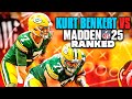 Kurt Benkert Vs Ranked Madden