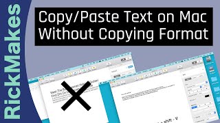 Copy/Paste Text on Mac Without Copying Format