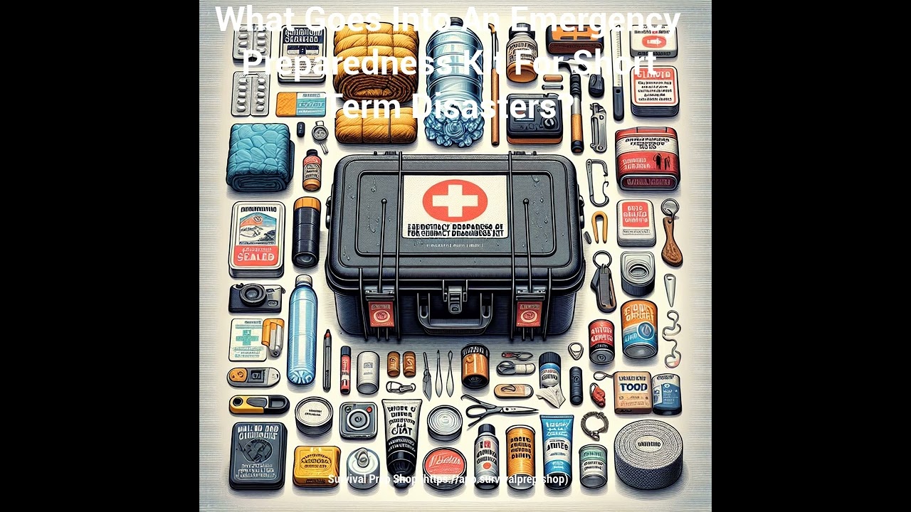 What Goes Into An Emergency Preparedness Kit For Short Term Disasters?