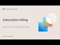 Subscription Billing