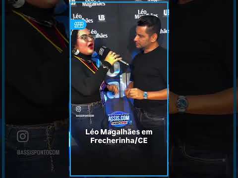 Léo Magalhães esteve em Frecheirinha/CE e conversou com o ASSIS.COM sobre música e muito mais! 🎶🔥