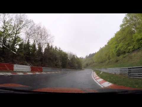 1 Runde NOS im strömenden Regen mit 3x Hagel am 06.05.2015