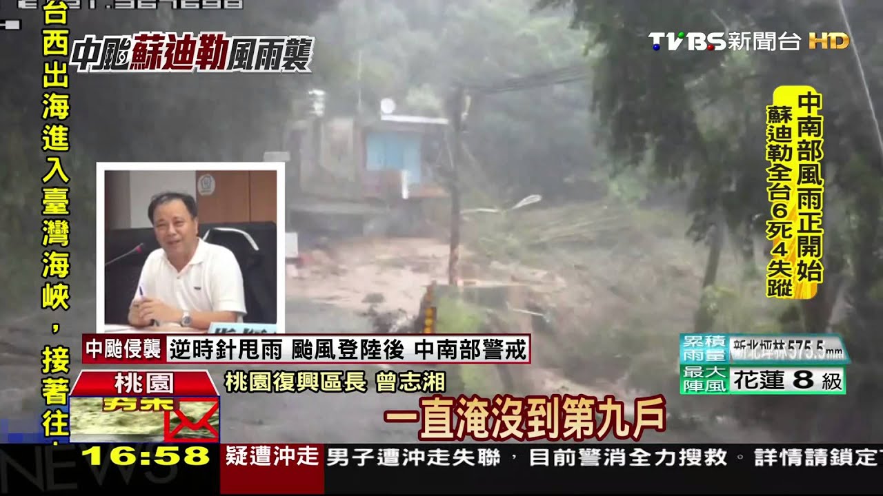 土石流沖垮10民宅! 合流部落居民全撤