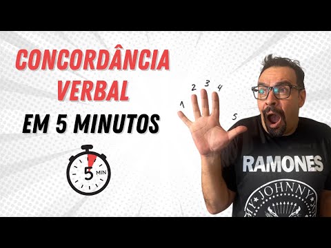 CONCORDÂNCIA VERBAL para concurso público em 5 minutos