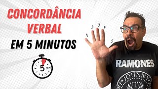 CONCORDÂNCIA VERBAL para concurso público em 5 minutos