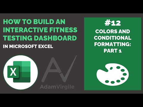 Team Fitness Testing Framework #12: Conditional Formatting, Part 1