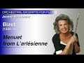 Bizet - Menuet from L’Arlésienne Suite No. 2 | Baxtresser | Orchestral Excerpts for Flute