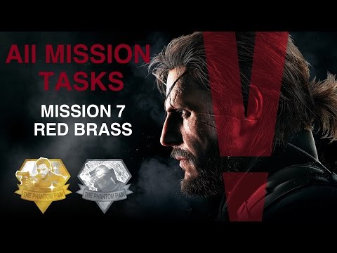 Metal Gear Solid V: The Phantom Pain - All Mission Tasks (Mission 7 - Red Brass)