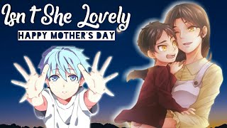 「Nightcore」→Isn&#39;t She Lovely ( Mother&#39;s Day Special )(Switching Vocals 2018)