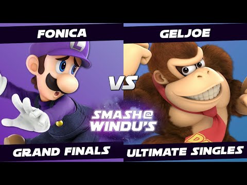 Fonica (Villager, Wii Fit Trainer, Luigi) vs GelJoe (DK, Wario) - Smash @ Windu's 126 - Grand Finals