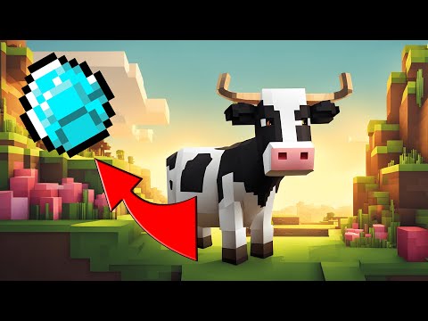 Insane Minecraft PterodactOwl: OP Loot from Cows!