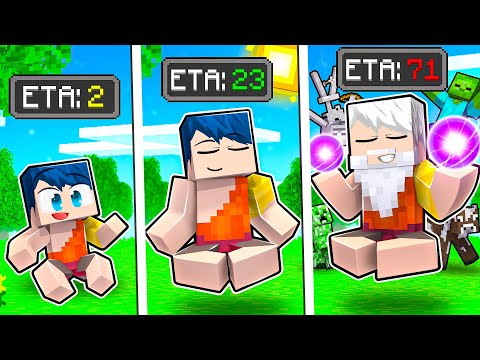 MI TRASFORMO DA MONACO A DIO SUPREMO SU MINECRAFT!