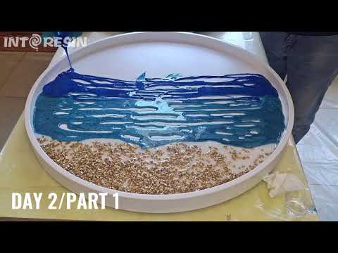 DIY Handmade Resin Ocean Table | Epoxy Resin Crafts | Resin Art