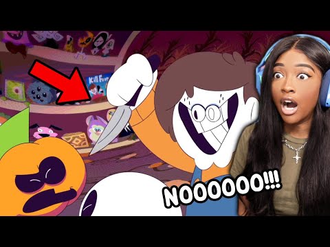 RUN!! THE DOLL IS GOING TO GET SKID AND PUMP!! | Spooky Month 4 [Reaction]