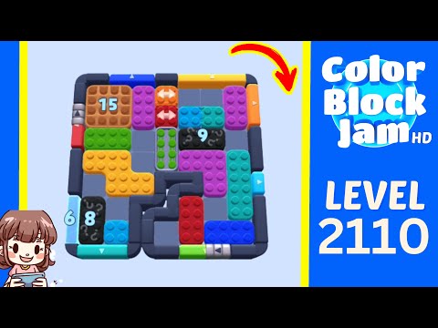 Color Block Jam Level 1209 (2110) Solution Walkthrough