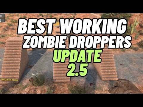 Top 3 working zombie dropper horde base designs in 7 days to die 2.5