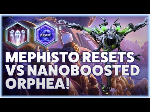 Mephisto Consume Souls - MEPHISTO RESETS VS NANOBOOSTED ORPHEA! - ARAM