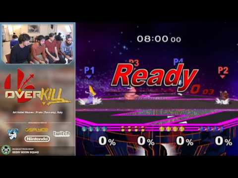 Overkill 2 - Selkie + Seretur Vs. Isdsar + Supah0t - Grand Finals - Melee Doubles