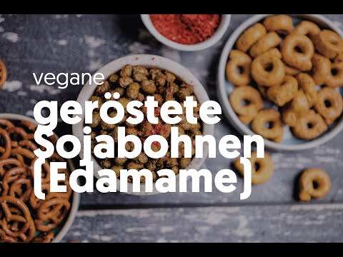 Geröstete Sojabohnen (Edamame)