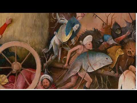 Hieronymus Bosch – The Haywain, central panel (1510-16)